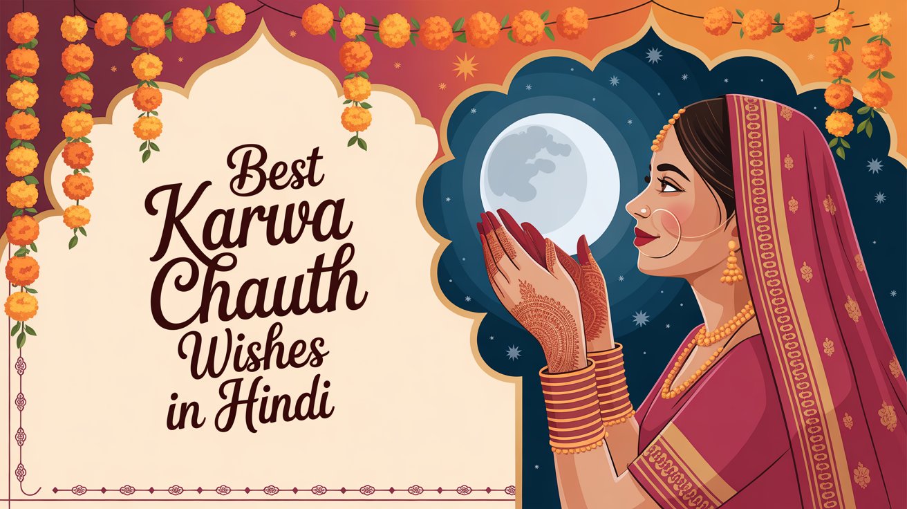 Karwa Chauth wishes भेजने के लिए यह संपूर्ण संग्रह देखें - हिंदी में प्यारे संदेश, SMS, शुभकामनाएं| अपने प्रिय को प्यार भरी बातों से करें खुश |