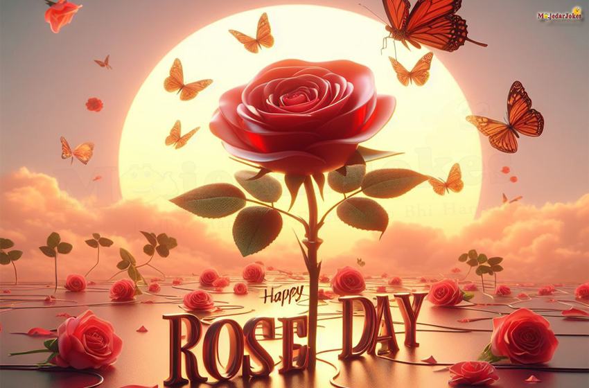 Rose Day Special Quotes in Hindi and Images for Love
