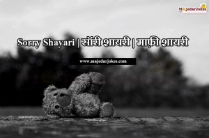 Beautiful Sorry Shayari in Hindi| सॉरी शायरी हिंदी में | माफ़ी शायरी