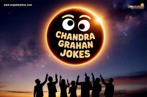 Chandra Grahan 2025 Funny Jokes : हंसा हंसा फनी जोक्स