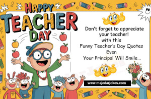 Funny Teachers Day Quotes from Students
