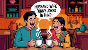 Husband Wife Funny Jokes in Hindi - पति पत्नी जोक्स हिंदी में