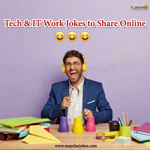 Funny tech and IT work jokes – office humor for software developers and IT teams
